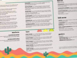 La Casa De Rosa menu