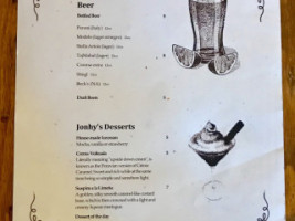 Jhony's Peruvian Cuisine menu