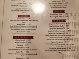 Mama’s Little Italy menu