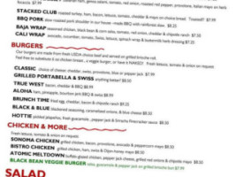 Corner Cafe menu