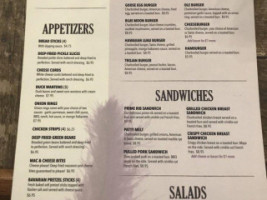 Purple Goose Eatery Drinkery menu