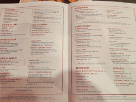 Victory's Cafe menu