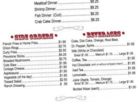 Kountry Kitchen menu