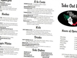 Little Mexico menu