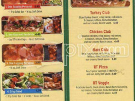 Izzy's Pizza menu