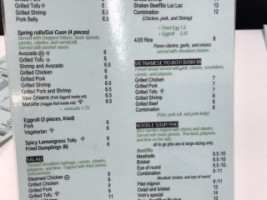 Rolls N Bowls menu