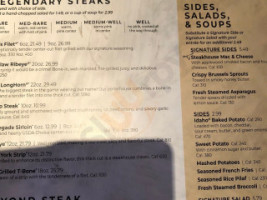 Long Horn Steakhouse food