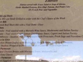 Michael's Italiano menu