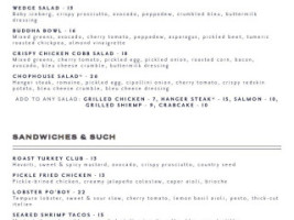 The Lot At Edgewater menu