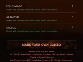 Los Compadres menu