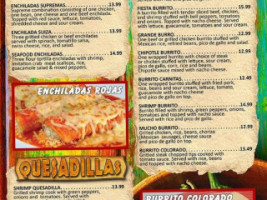 El Loro Mexican menu