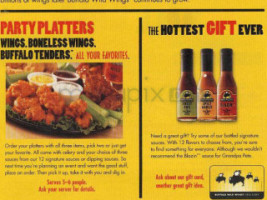 Buffalo Wild Wings Grill menu