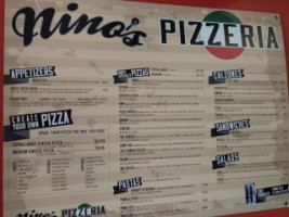 Nino's Pizzeria menu