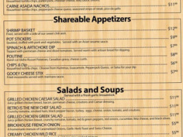 Brickhouse And Grille menu