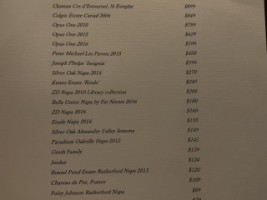 Taormina Sicilian Cuisine menu