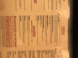 Pizza Factory menu