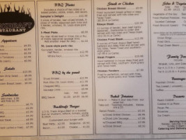 Backdraft -be-que Inc menu