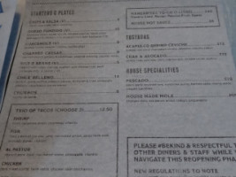 Casa Azul menu