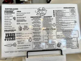 Jackie And Son menu