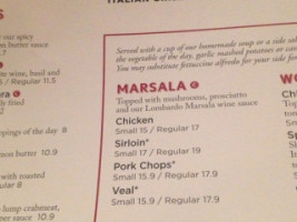 Carrabba's Italian Grill Memphis menu