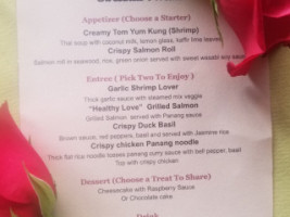 Sakhuu Thai (dallas Location) menu