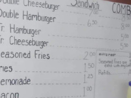 Westside menu