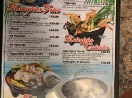 Mariscos El Dorado Sinaloa menu