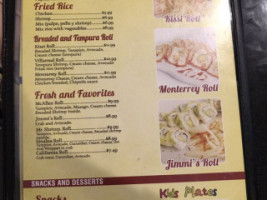 Kissi menu