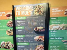 Moe's Southwest Grill menu