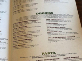 Fort Mulligan's Grill Pub menu