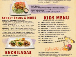 Don Tomas Mexican Grill menu