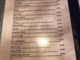 Fancy Lee Asian Bistro menu