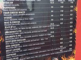 Ruffrano's Hell's Kitchen Pizza menu