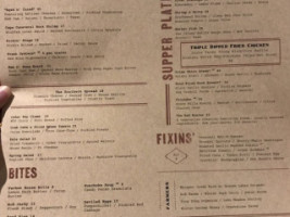 Highball Harvest menu