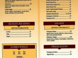 Chimichurri Chicken Corp menu