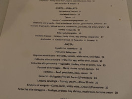 Montecatini menu