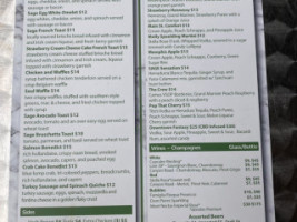 Sage menu