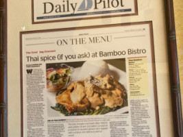 Thai Bamboo menu