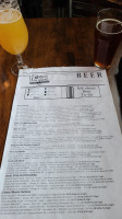 Thyme Kitchen and Craft Beer menu