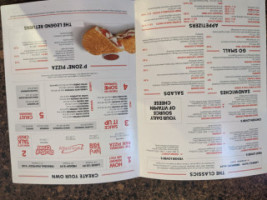 Pizza Hut menu