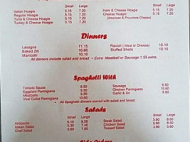 Joe's Pizza (west End) menu