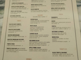 Nuovo Chicago menu