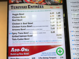 Yogis Grill Avondale menu