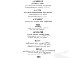 Warehouse The Lux menu