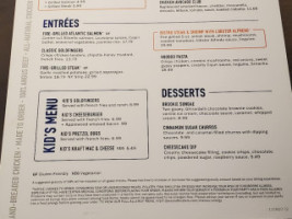 Dave Buster's Fairfax menu