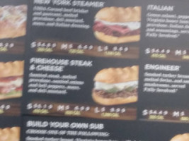 Firehouse Subs Gaston Mall menu