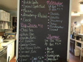 Hilltop Cafe menu