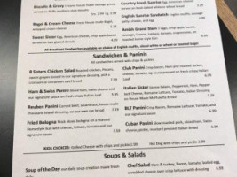 8 Sisters Bakery Cafe menu