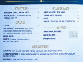 Pacific Pizza menu