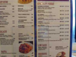 Simm's Pizzeria menu